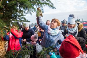 Ubieranie choinki 16.12.2017