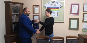 Spotkanie z kolarzem p. Karolem Wawrzyniakiem