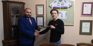 Spotkanie z kolarzem p. Karolem Wawrzyniakiem