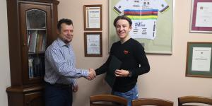 Spotkanie z kolarzem p. Karolem Wawrzyniakiem