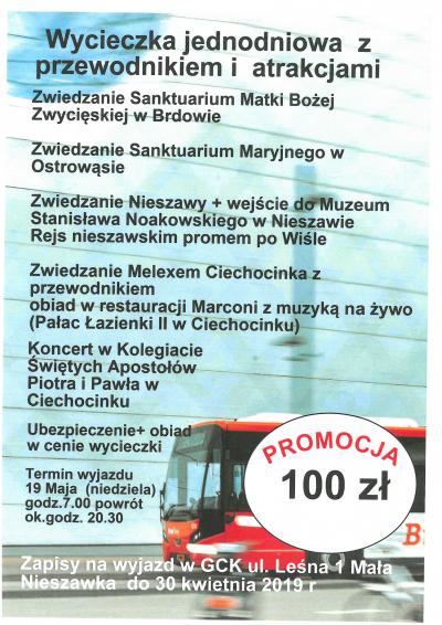 Plakat wycieczka