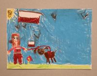 Maja Skrabczewska, II miejsce, zerówka