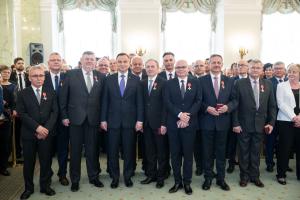 Krzyż Kawalerski Orderu Odrodzenia Polski dla Pana Wójta Kazimierza Kaczmarka