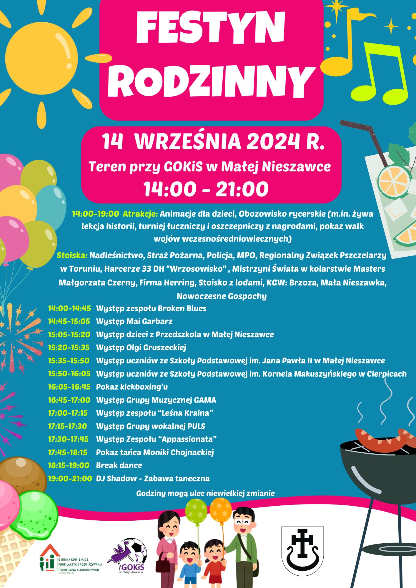 FESTYN RODZINNY w Małej Nieszawce - 14.09.2024 r.