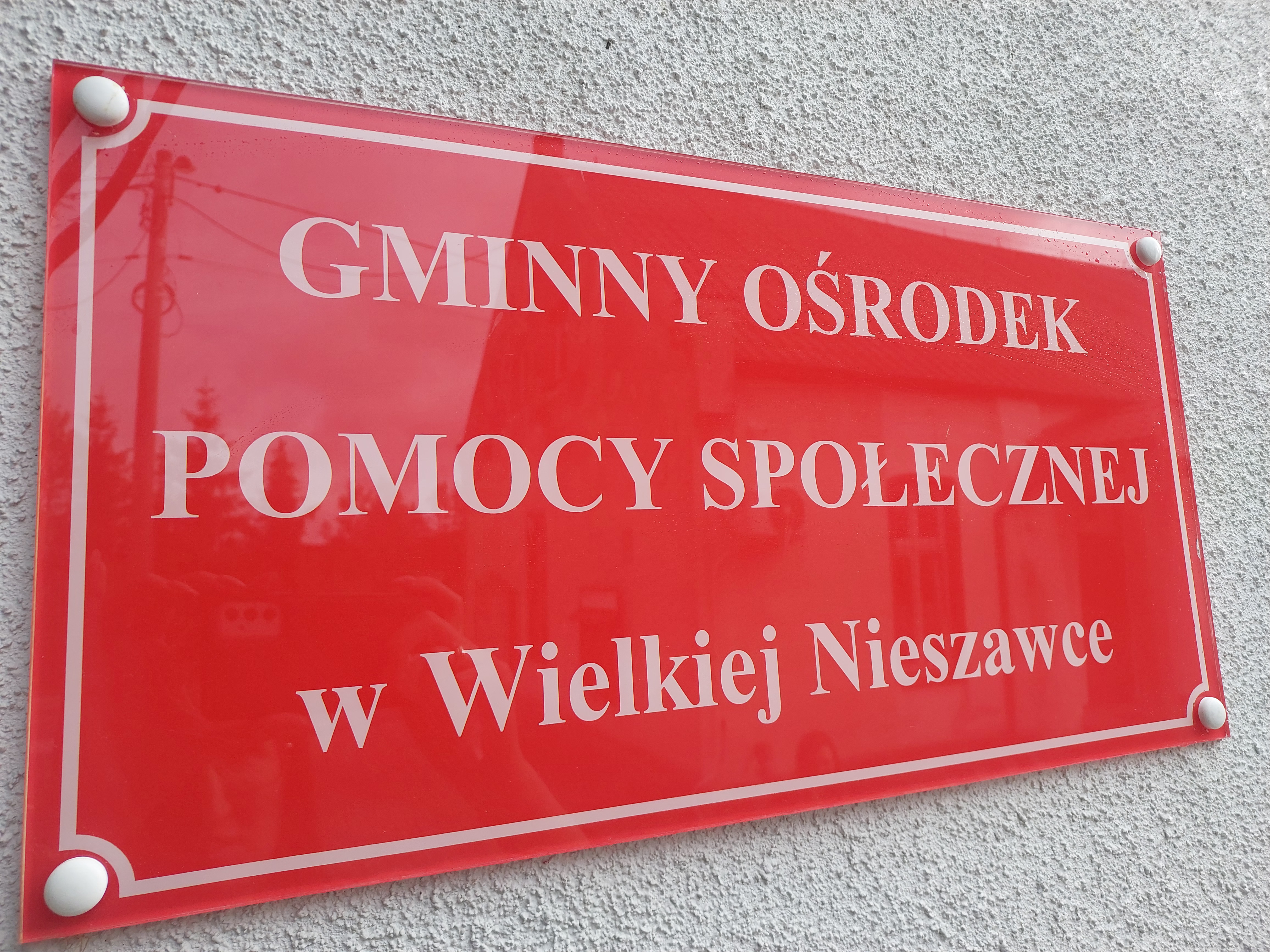 ZMIANA LOKALIZACJI GOPS W WIELKIEJ NIESZAWCE