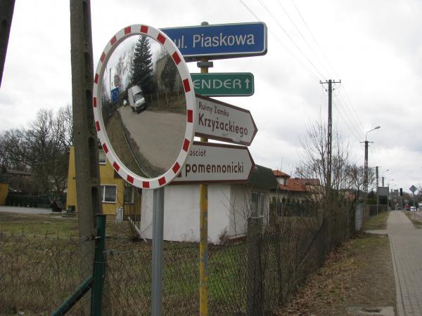 Informacja o ustawieniu nowych luster