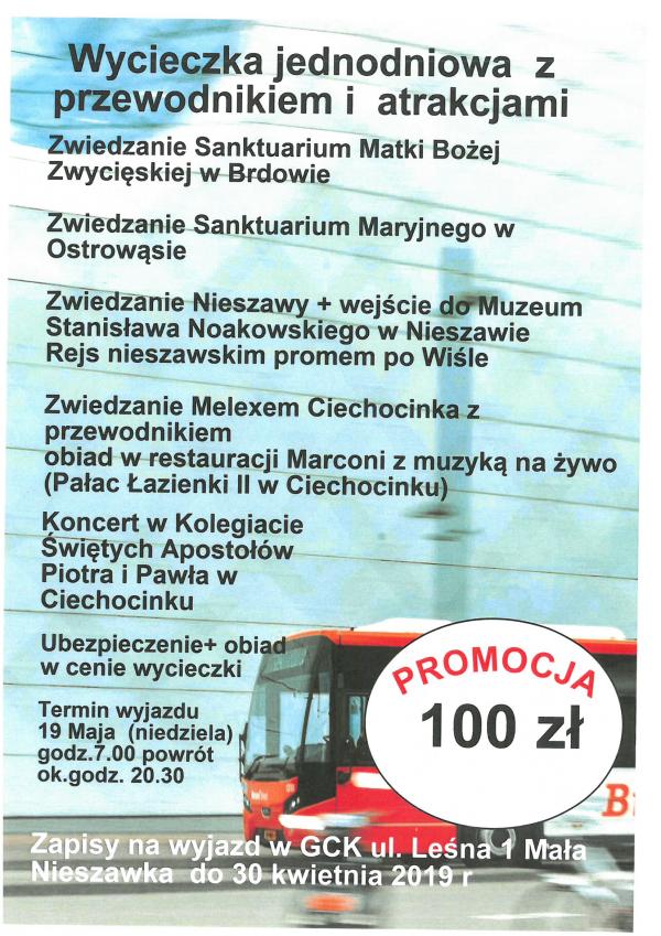 Plakat wycieczka