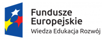 Logo Fundusze Europejskie Wiedza Edukacja Rozwój