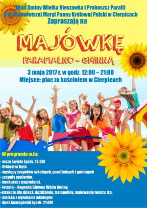 Plakat Majówka 2017