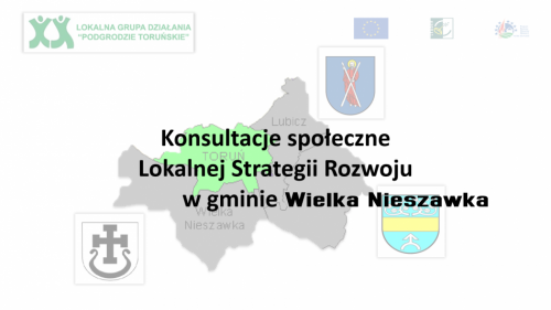 Konsultacje społeczne w Wielkiej Nieszawce grafika