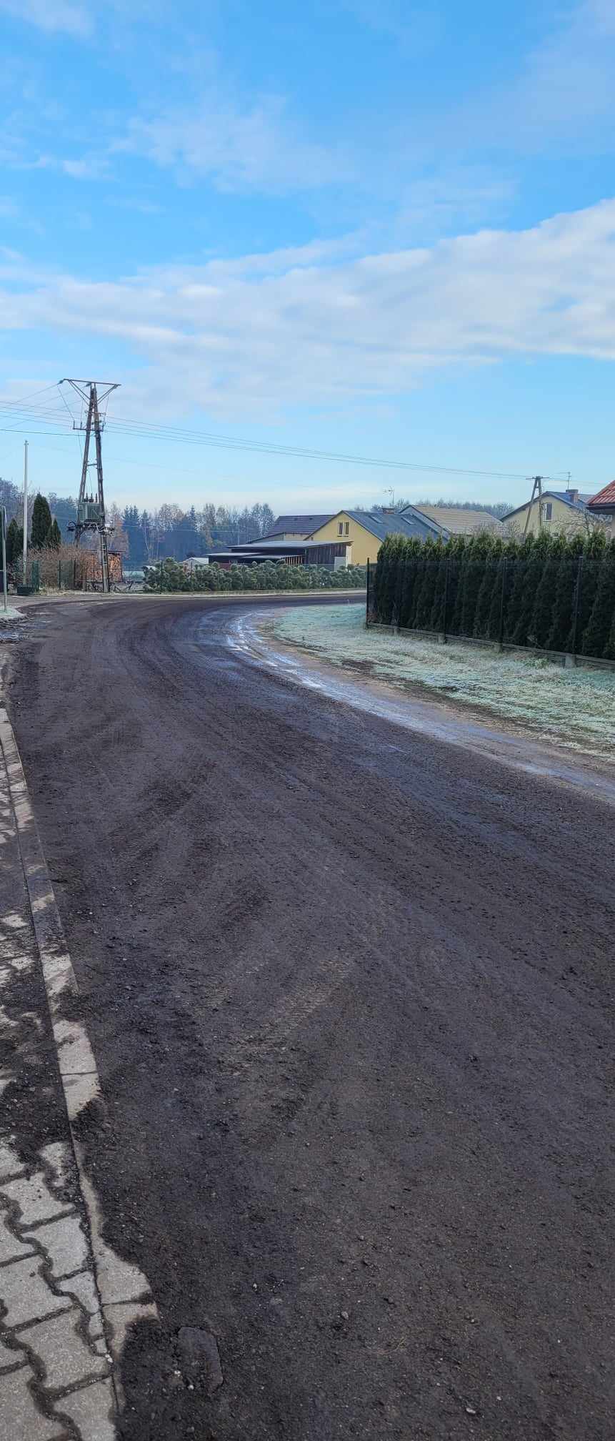 Utrudnienia w ruchu drogowym - ul. Leśna, Mała Nieszawka