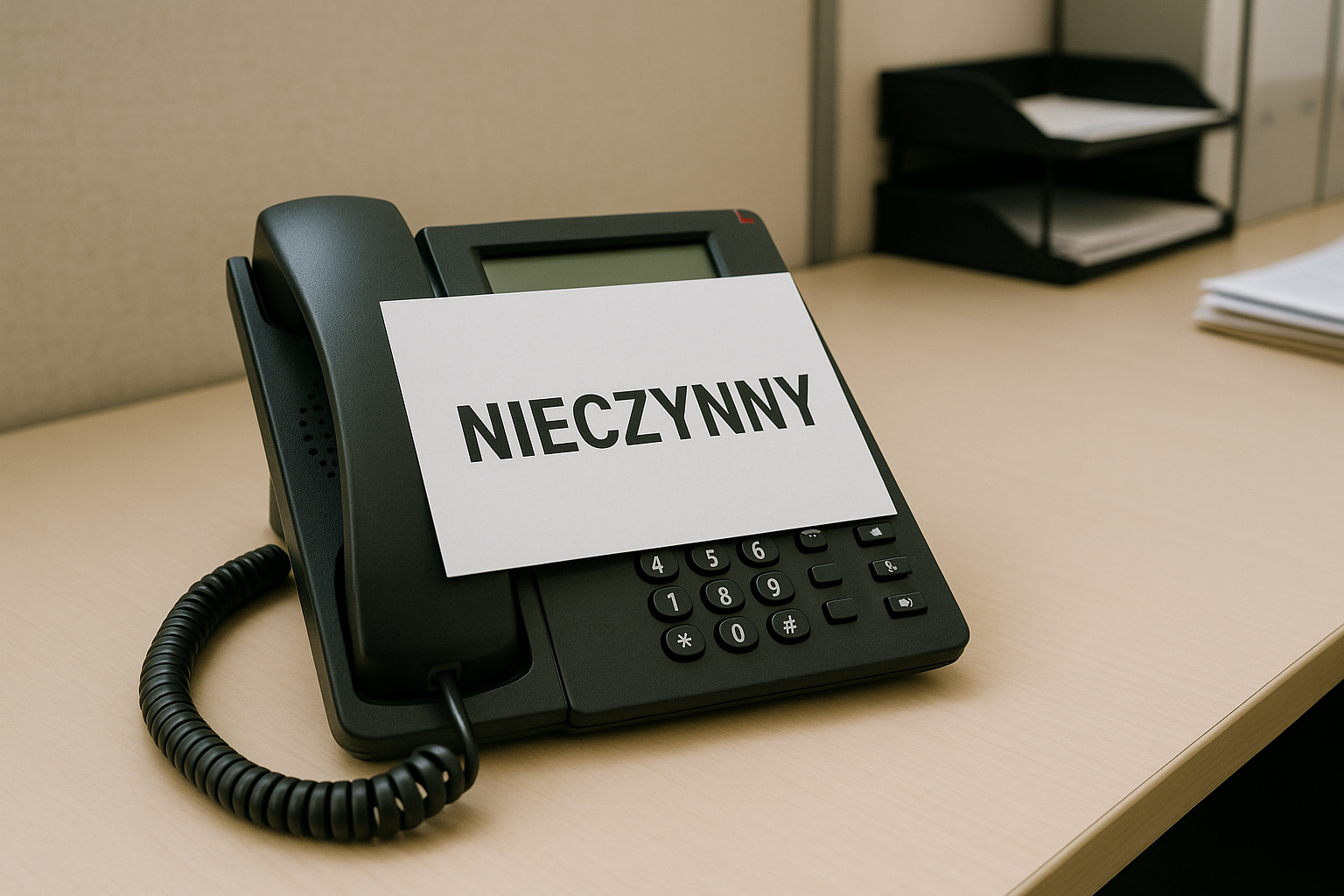Nieczynny telefon w GOPS