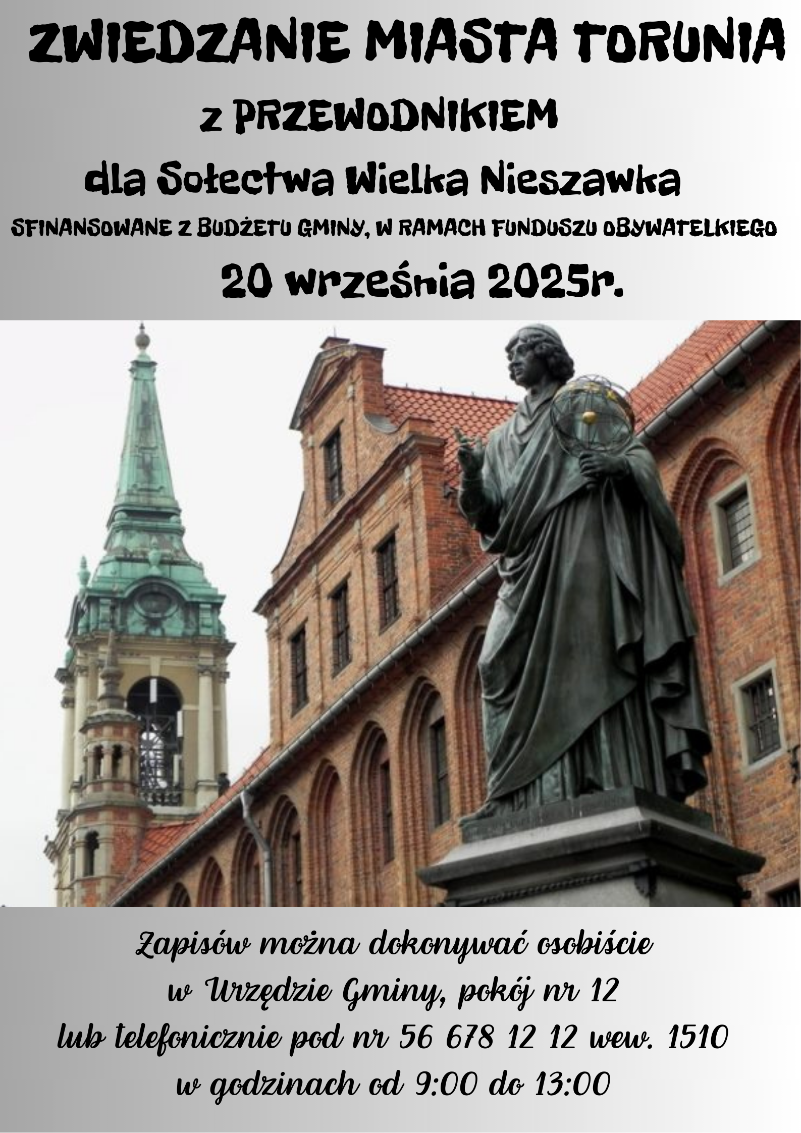 Zwiedzanie Torunia z Przewodnikiem