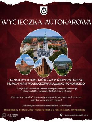 Wycieczki autokarowe dla mieszkańców gminy