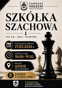 Szkółka szachowa mieszkańcy sołectwa Wielka Nieszawka