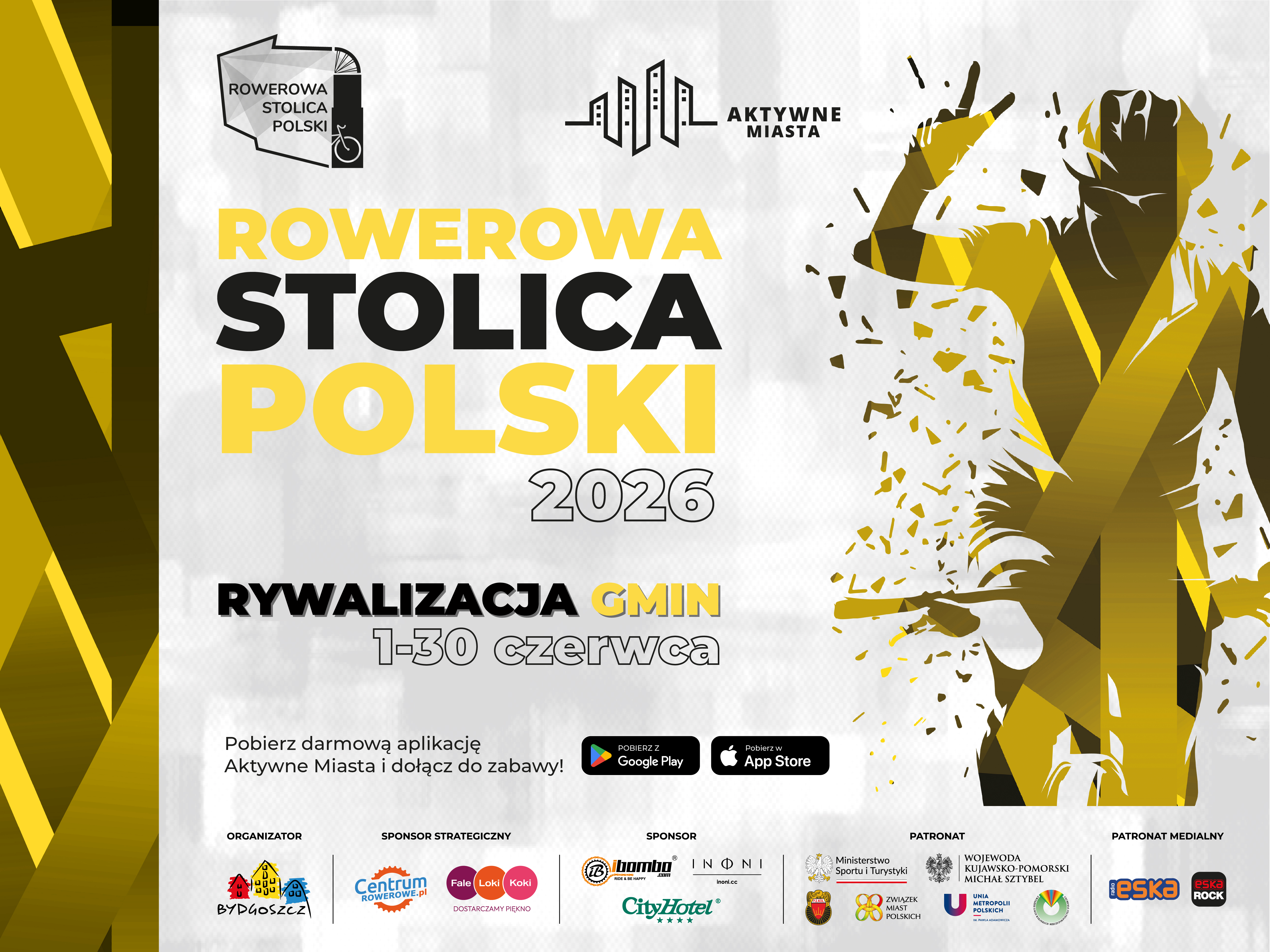 Rywalizacja o Puchar Rowerowej Stolicy Polski