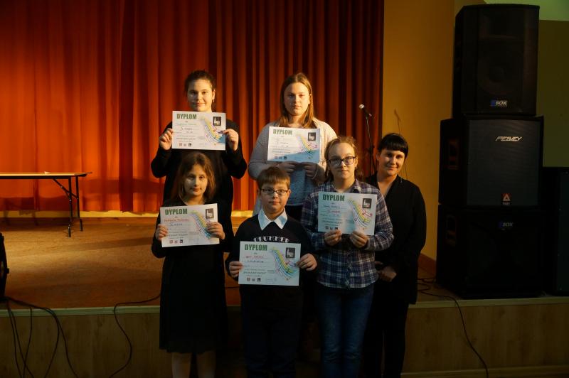 Sukces naszych solistów w XVII Powiatowym Festiwalu Piosenki Dziecięcej i Młodzieżowej