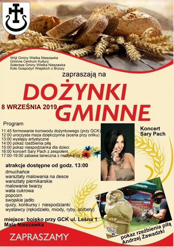 Plakat dożynki
